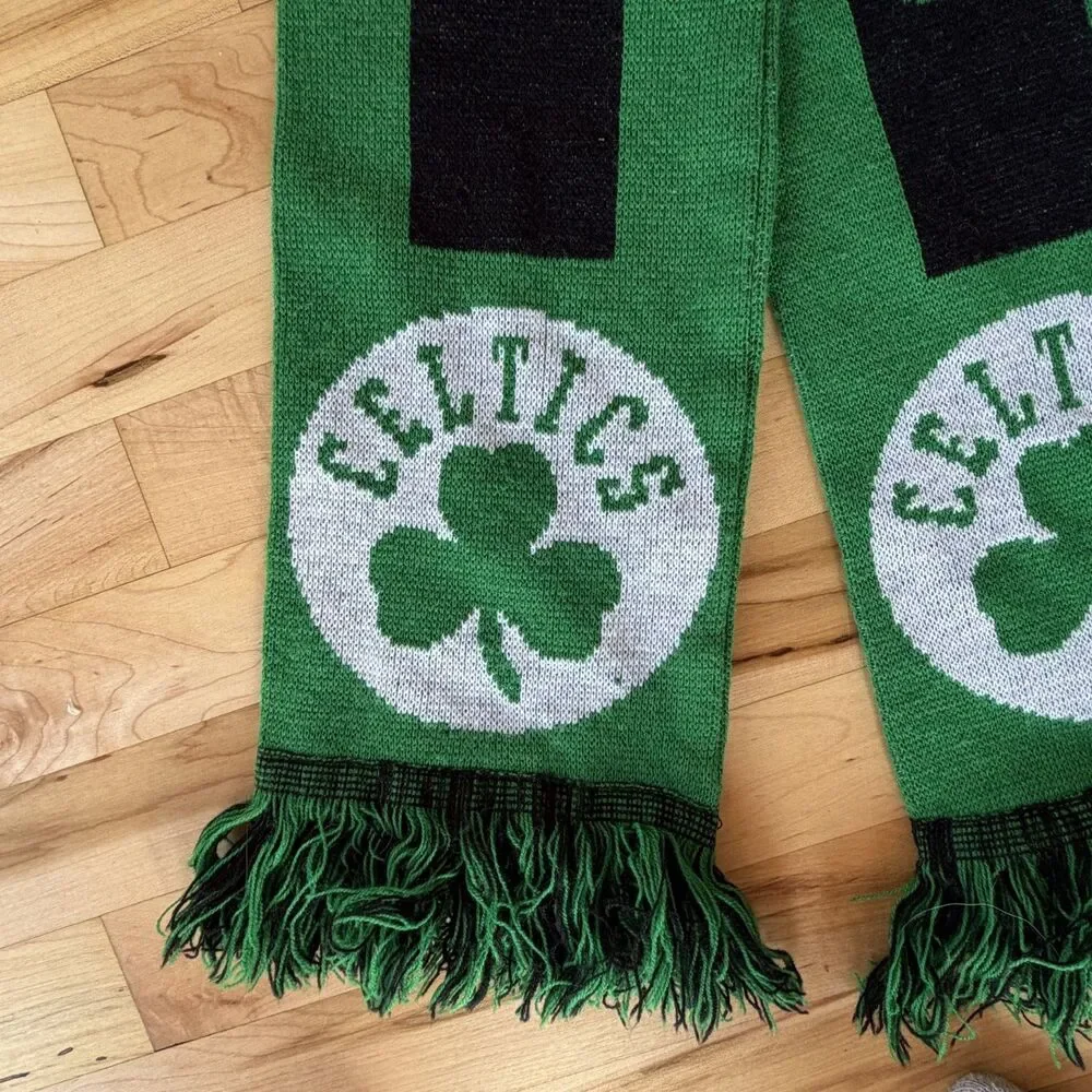 Discontinued Boston Celtics ’47 Brand Baker Knit Scarf ☘️